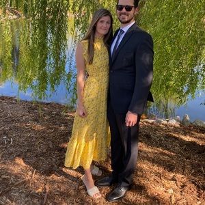 Beautiful yellow dress from Nordstrom